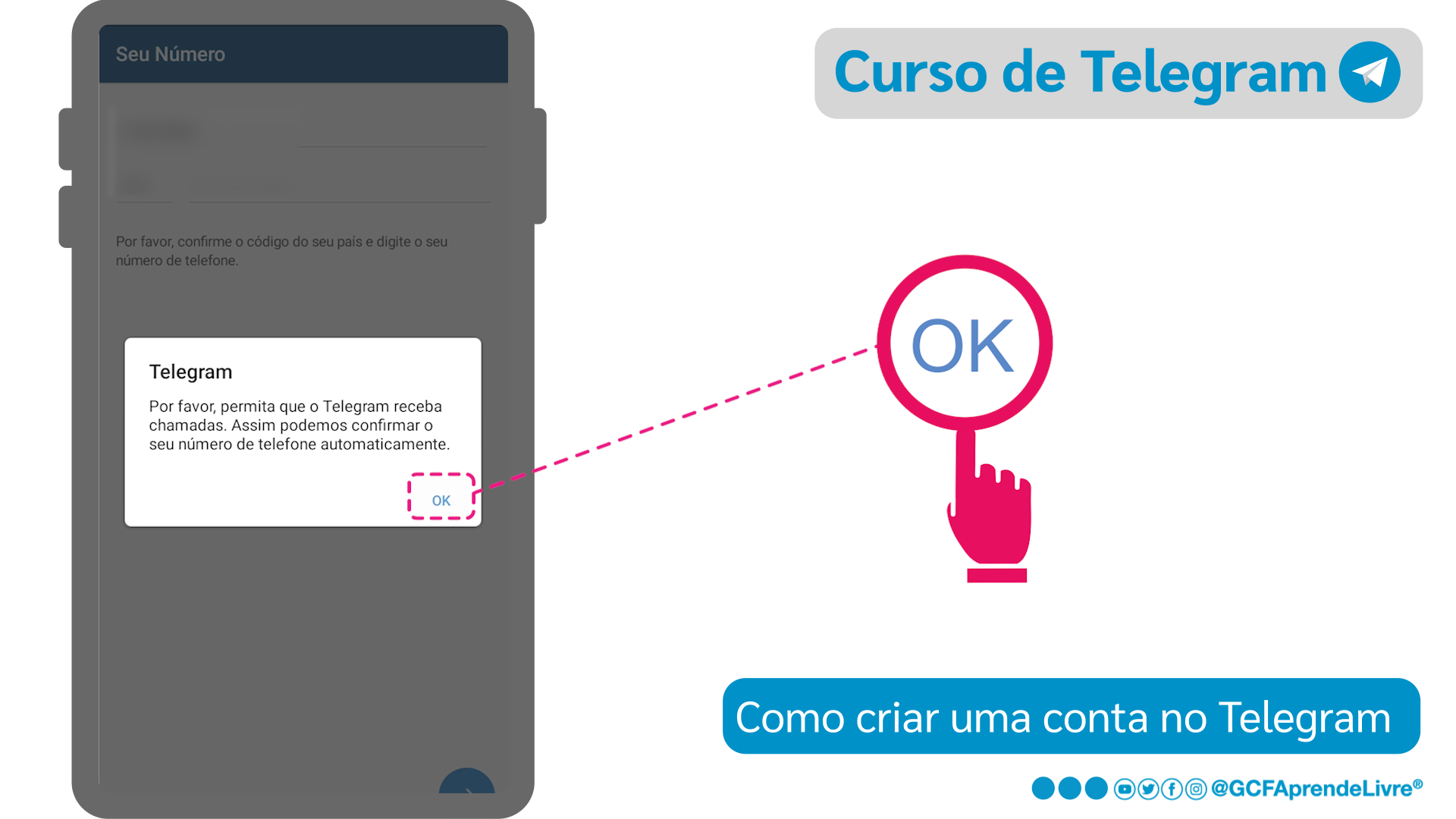 Como criar uma conta no Telegram: passo 6